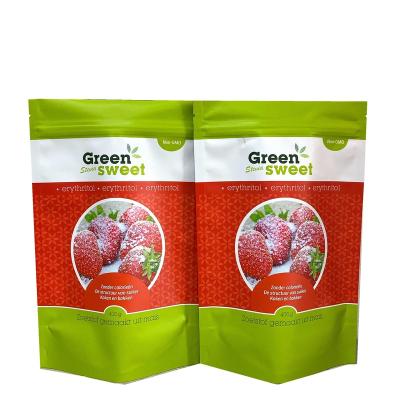 China Guanhui 500g Flour/granola/powder Custom Pouch Holder BIODEGRADABLE Printing Packaging Bag With Clear Window Zip Lock Bags for sale