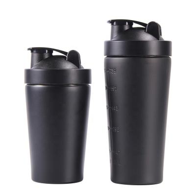 China Amazon Success 550ml 750ml Sustainable Shaker Bottle Stainless Steel Insulated With Lid Shaker Bottle Custom Gym for sale