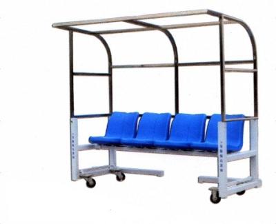 Chine Le football portatif Team Shelter Soccer Dugout d'anti chaise UV de HDPE à vendre