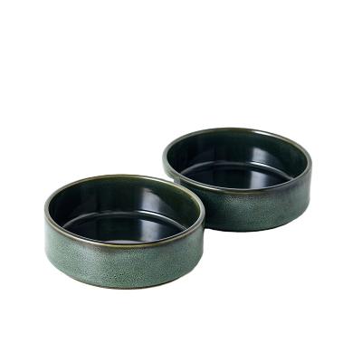 China Wholesale New Products Stocked Ceramic Bowl Marble Feeder Size Pet Suitable Dogs And Cat for sale