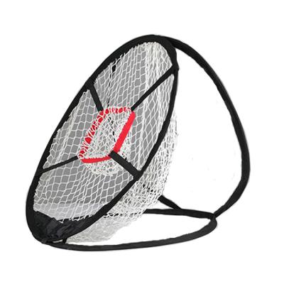 China Golf Practice Indoor Folding Golf Chipping Net Target For Golf Training Indoor Mesh Net With Carry Bag for sale