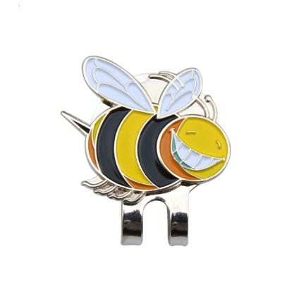 China Metal Novelty Golf Animal Magnetic Golf Hat Clip With Metal Hardware Marker For Golf Accessories for sale