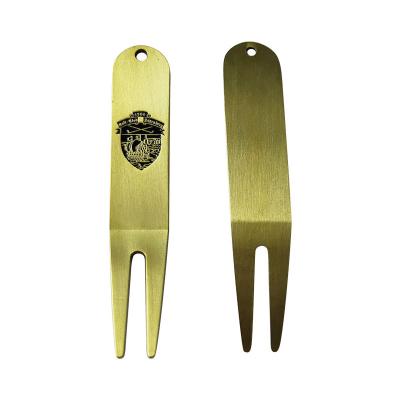 China Zinc Alloy Golf Putting Green Repair Golf Course Putting Green Fork Repair Tool, Golf Digging Tool Golf Accessories for sale