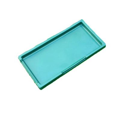 China Golf Practice Golf Tee Box Rubber Ball Box Ball Tray Green Color Large Capacity Soft Rubber Golf Practice Suppliers for sale