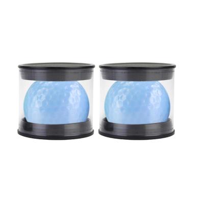 China PVC Material PVC Golf Ball Box Packing Promotional Gift With 2 Layer Ball for sale