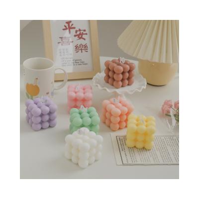 China High Quality Birthdays Magic Cube Scented Candles Creative Home Decorations for sale