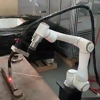 China Building Material Shops ELITE Robotic Arm Low Cost Robot Welding Arm With 3kg Payload For Welding Application Collaborative Robot for sale