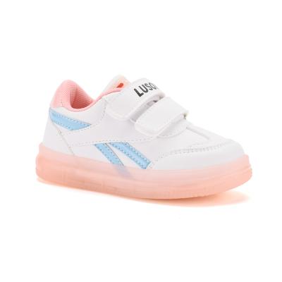 China Good Quality Breathable Cute Anti Slip Kids Baby Sneaker Shoes Without Lace for sale