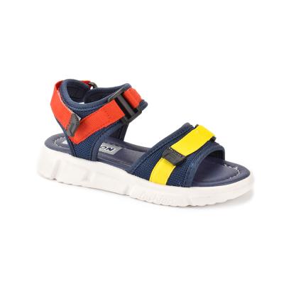 China 2021 Wholesale Baby Boy Kids Summer Hook And Loop Flat Platform Sandals for sale