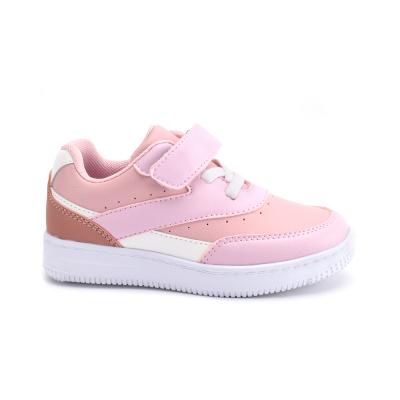 China Good Quality Original Printed Pink Skateboard Sport Casual Shoes For Kids for sale