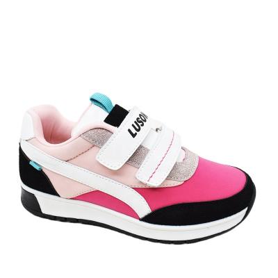 China New Design Kids Sports Shoes Boys Sneakers Girls Children Flat Sneakers for sale