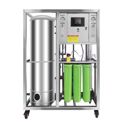 China Hotel Manufacturer Reverse Osmosis System Water Purifier Distillation Lamp Water Desalinator UV Sterilization Price for sale