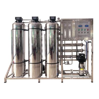 China Hotels Drinking Water Reverse Osmosis System Purifier Filters Purifier Machine RO Purification Pure Mineral Water Treatment Plant for sale