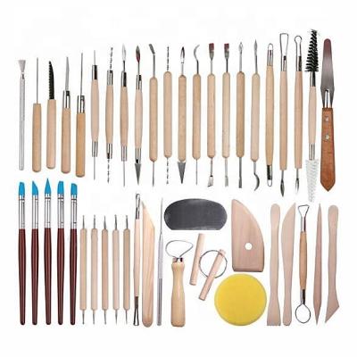 China New 2019 New Product Baby DIY Cake Decorating Cake Decorating Multifunctional Clay Pottery Tools Manicure Tools Silicone Pens for sale