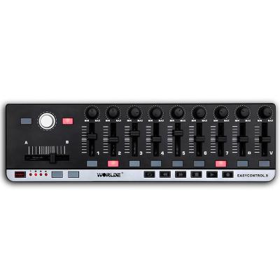 China Worlde EASYCONTROL.9 MIDI Controller Mixer Mini USB Sound Equipment Studio Audio Recording for Musical Instrument for sale