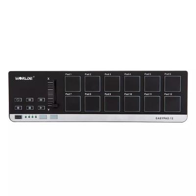 China Worlde EASYPAD.12 MIDI controller Keyboard mini usb studio recording audio musical instrument equipment music sound equipment production sound for sale