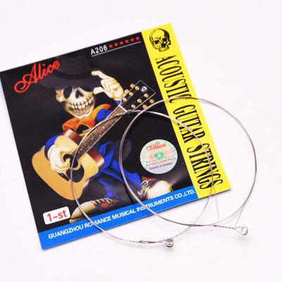 China 1st 3 2nd ND 1st 3 2nd ND Wholesale Acoustic Guitar Strings for Guitarra Stringed Instrument Parts and Accessories for sale