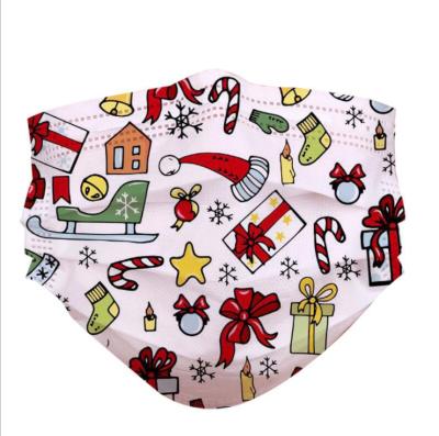 China Children Customized Cartoon Printing Fashion Filter Protective Three-Layer Protective Nonwoven Mask for sale