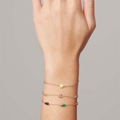 China FASHIONABLE Minimalist Mini New Arrival Amazon Best Selling Designer Charm Bracelet For Women for sale