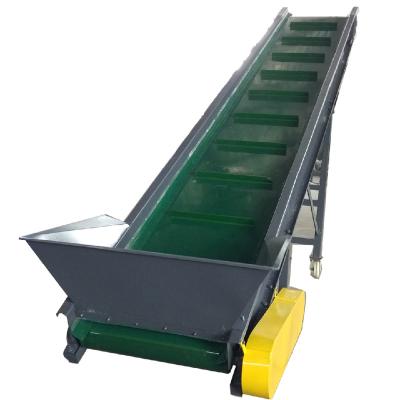 China Heat Resistant Customized Automatic Lift PVC Belt Conveyor With Anti Falling Bracket for sale