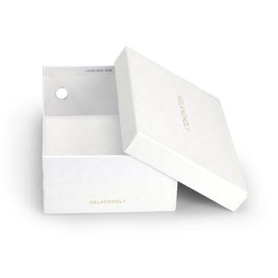 China OEM Handmade Design White Cardboard Box For Shoes for sale