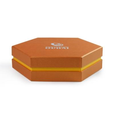 China Hexagonal factory modern design handmade wholesale gift box paper box storage box for sale