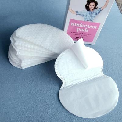 China Antiperspirant Sweat Free Underarm Pad Sticky Soft Summer Absorb Armpit Sweat Pads For Underneath for sale