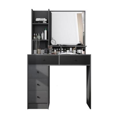 China Modern Simple Convertible Small Family Makeup Table Storage Cabinet Built-in Dresser/Vanity Bedroom Furniture Home Furniture for sale