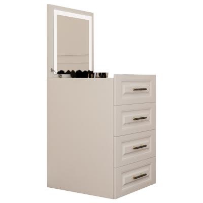 China Bucket Bedside Cabinet Modern and Contracted Dressing Mirror Simplicity Built-in Wardrobe for sale