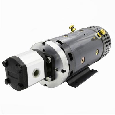 China IP54 brush dc motor 24volt 3100RPM hydraulic for power units: ZD2371 for sale