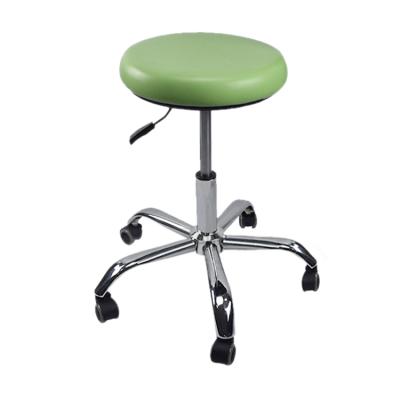 China High Quality Ergonomic Plastic Armless Dentist Chair Stool Metal Doctor Stool Adjustable Height for sale