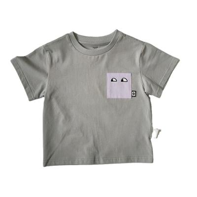 China Kid Breathable Apparel New Arrival Cute Babies T-shirt Tops Short Sleeves Summer T-shirt for sale