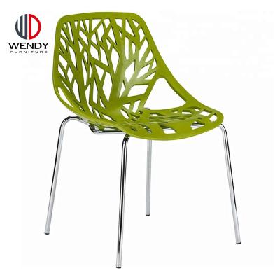 China Modern wholesale pp material plastic chair for modern leisure furniture for sale