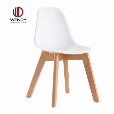 China France market hotsale modern kids chair with beech wood legs for sale