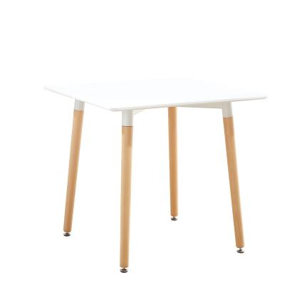 China Modern White Color MDF Top Dining Table For Sale for sale