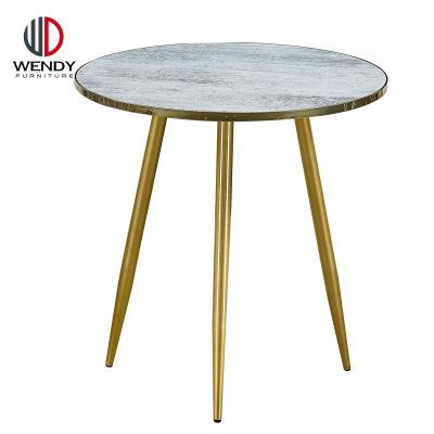 China Modern Modern round mdf top dining table for sale for sale