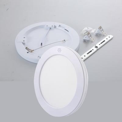 China Modern Recessed Round Led Downlight 9W 12W 18W 24W Radar Detector Led Panel Lamp Surface Mounted Modern Lighting for sale