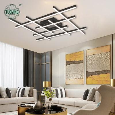 China China Supplier Modern Dimmable Rectangular Acrylic Led Ceiling Home Indoor Home Lamp for sale