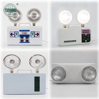 China Wholesale Auto Emergency Light Manufacturer CE ROHS Twin Heads Led Emergency Light Energy Saving Emergency LED Light for sale