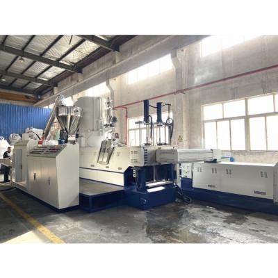 China Scrap Plastic Granulating Plastic Extrusion Recycling Granulating Machine For LLDPE Stretch Film Recycling for sale