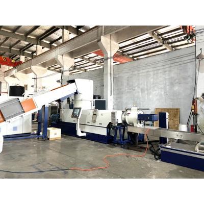 China System PE pp OPP CPP CPP Film Waste Plastic Granulation Recycling Granulation Plastic Granules Making Machine for sale