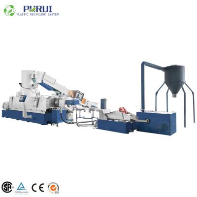 China Waste Plastic Pelletizing Plastic Recycling Extruder Granulating For PE PP OPP CPP Pelletizing Line for sale