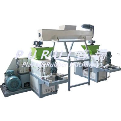 China PURUI Scrap Plastic Recycling Line Machine, PP PE Plastic Film Washing Plastic Washing Line For Sale for sale