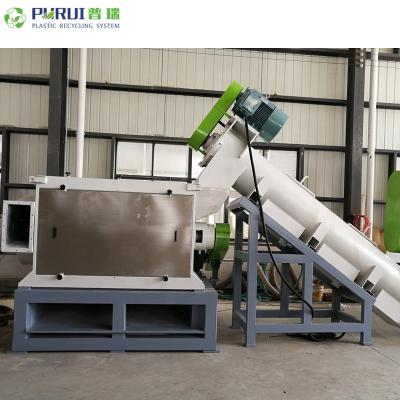 China PURUI pe film pp/HDPE pp PE plastic film washing machine washing line/pe washing line/pe film recycling plastic recycling line for sale