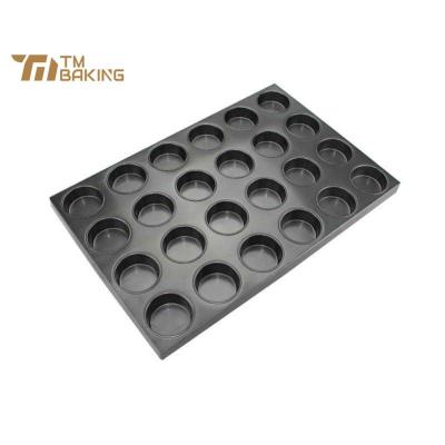 China Sustainable Custom Non-Stick Commercial Use Macaron Baking Tray Cookie Tin Muffin Baking Pan for sale