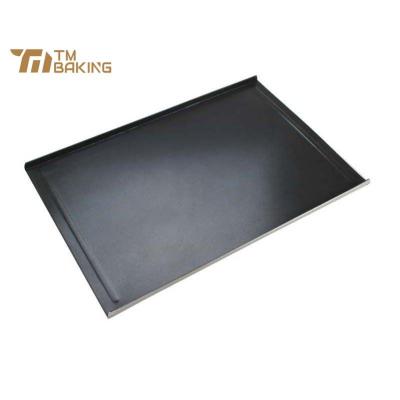 China 660 * 460mm Durable Full Size Aluminum Alloy Non-Stick Bakery Oven Baking Tray Sheet Pan for sale