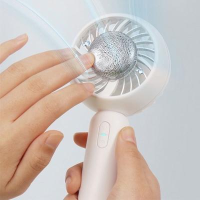 China Newest Mini Handheld Fan kc Battery Entertainment Toys Portable Air Cooling Fan Deputy Team Leader Eltric Jet Ice Pack Hand Fan for sale