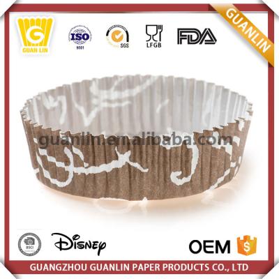 China OEM Disposable Birthday Party Supply Large Cupcake Case Liner Muffin Baking Paper Cup for sale