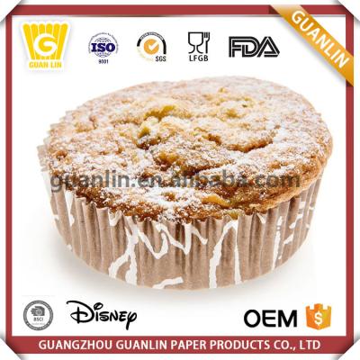 China Disposable Fairy Giant Cupcake Liner Large Christmas Muffin Cake Decorating Cases for sale