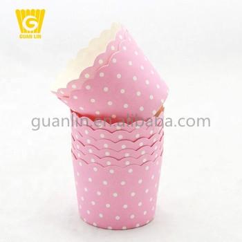 China Disposable Cake Mold Food Grade Roll Greaseproof Baking Paper Cup for sale